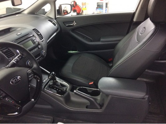 Авточехлы на Kia Cerato 3 Авточехлы на Kia Cerato 3