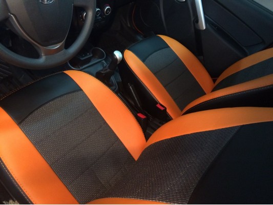 Авточехлы на Lada Kalina 2 Авточехлы на Lada Kalina 2