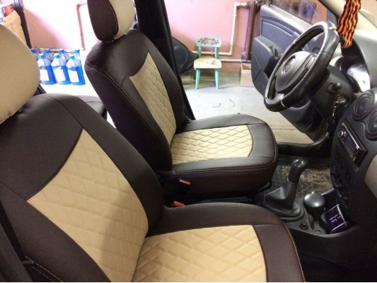 Авточехлы на Renault Logan