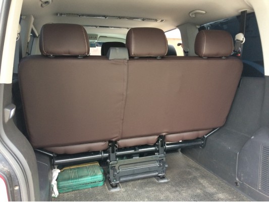 Авточехлы на Volkswagen Caravelle T5 Авточехлы на Volkswagen Caravelle T5