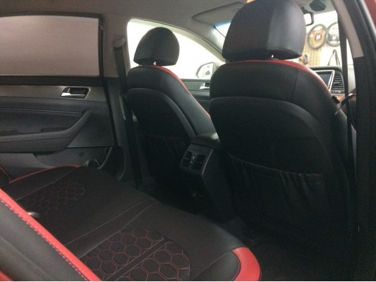 Каркасные авточехлы на Hyundai Sonata 7 Каркасные авточехлы на Hyundai Sonata 7