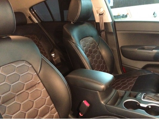 Каркасные авточехлы на KIA Sportage 4 Каркасные авточехлы на KIA Sportage 4