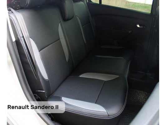 Каркасные авточехлы на Renault Sandero Stepway 2 Каркасные авточехлы на Renault Sandero Stepway 2