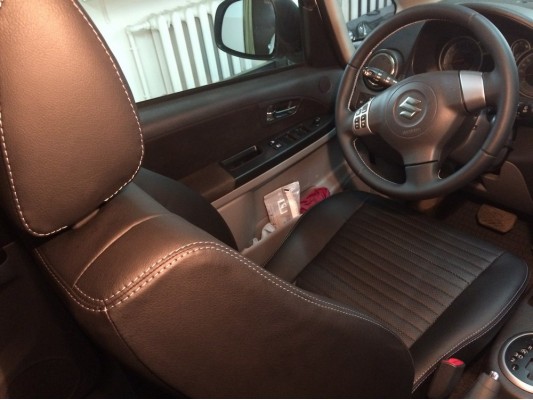 Каркасные авточехлы на Suzuki SX4 Каркасные авточехлы на Suzuki SX4