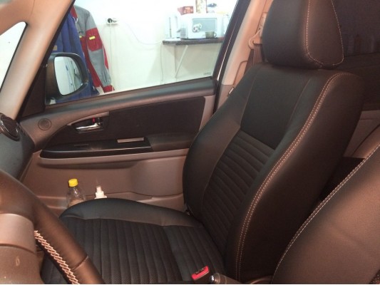 Каркасные авточехлы на Suzuki SX4 Каркасные авточехлы на Suzuki SX4