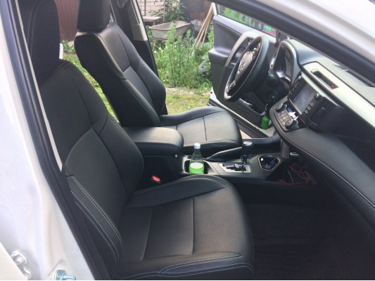 Каркасные авточехлы на Toyota RAV 4 CA40 Каркасные авточехлы на Toyota RAV 4 CA40