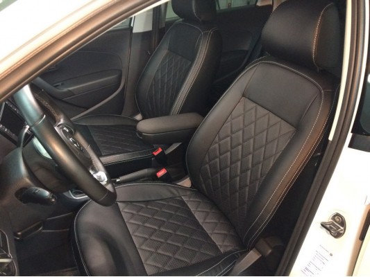 Каркасные авточехлы на Volkswagen Polo Каркасные авточехлы на Volkswagen Polo